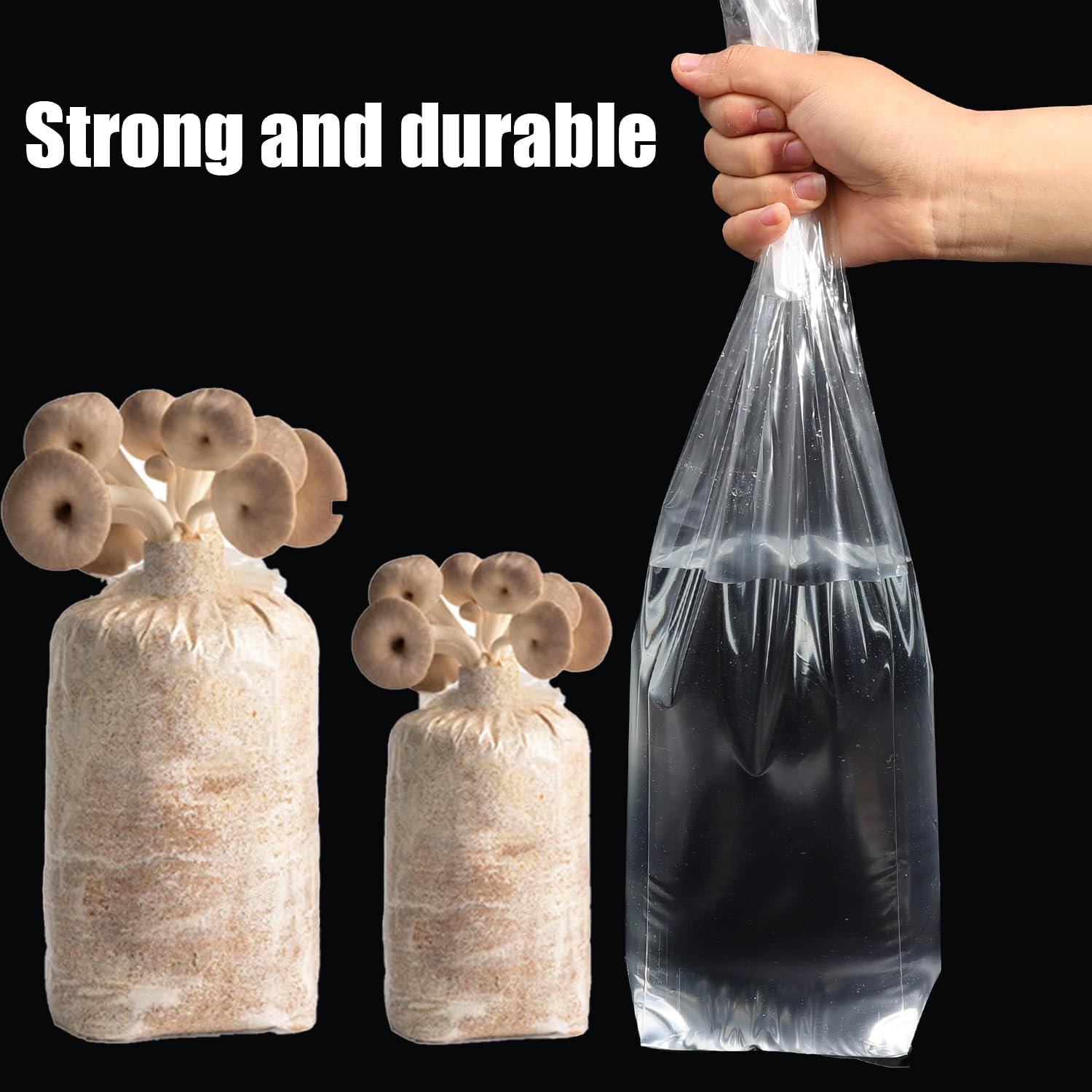 Mushroom Spawn Bag - 5/10Pcs Polypropylene Mushroom Spawn Grow Bags