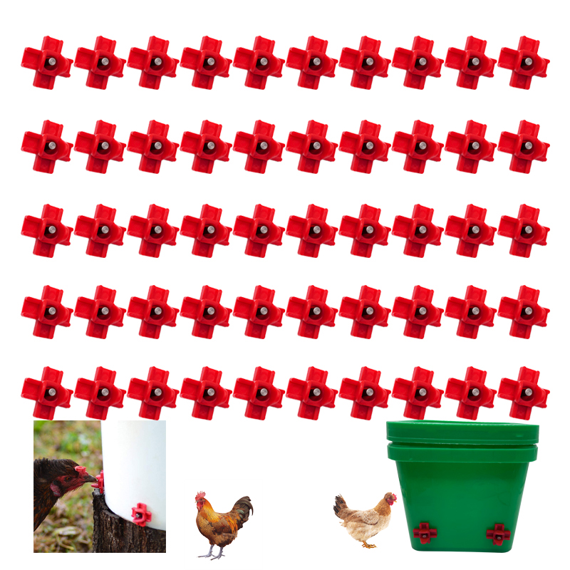 50 pcs Automatic Chicken Water - Chicken Nipple Drinker review and price