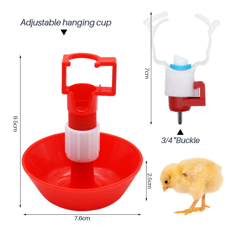 5/10/20 Pcs Automatic Chicken  - Chicken Nipple Drinker review and price
