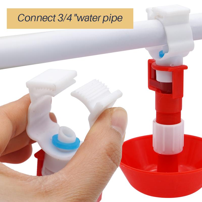 5/10/20 Pcs Automatic Chicken  - Chicken Nipple Drinker review and price