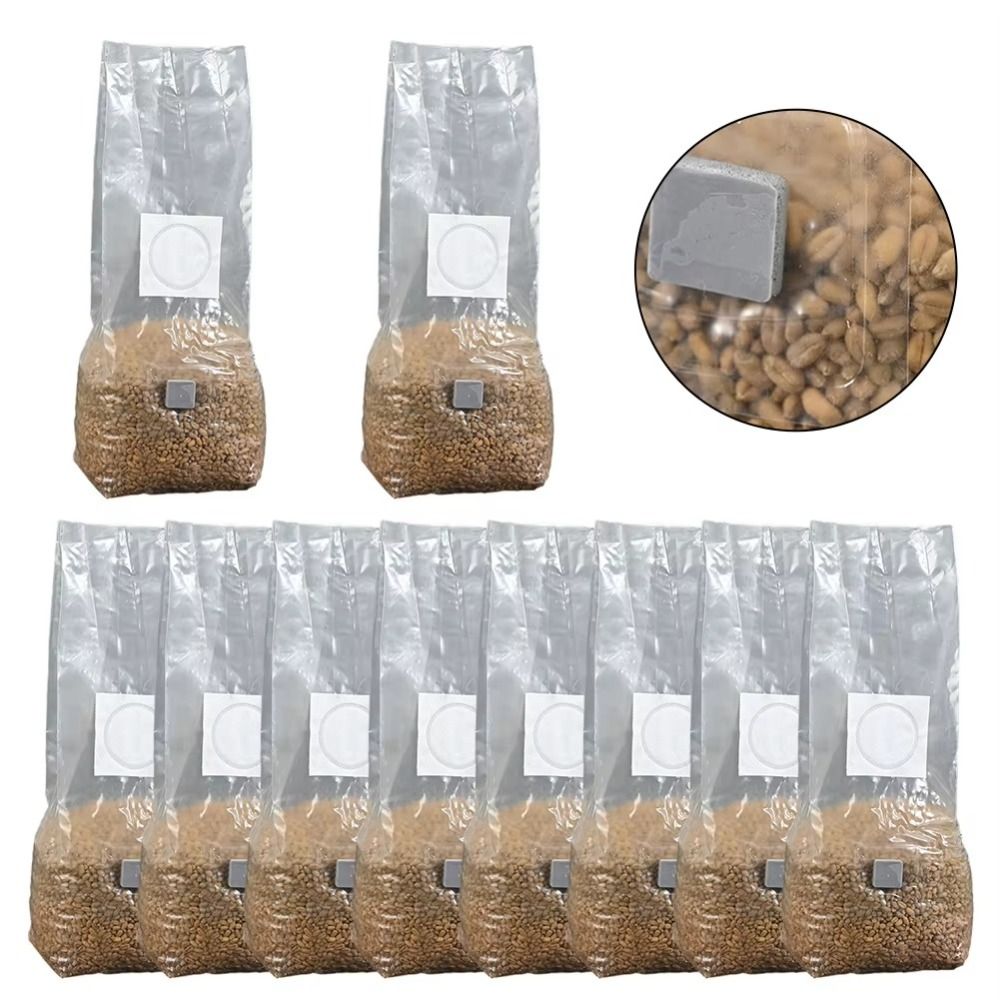 50pcs PP Mushroom Planting Bag - Mushroom Spawn Bag review and price