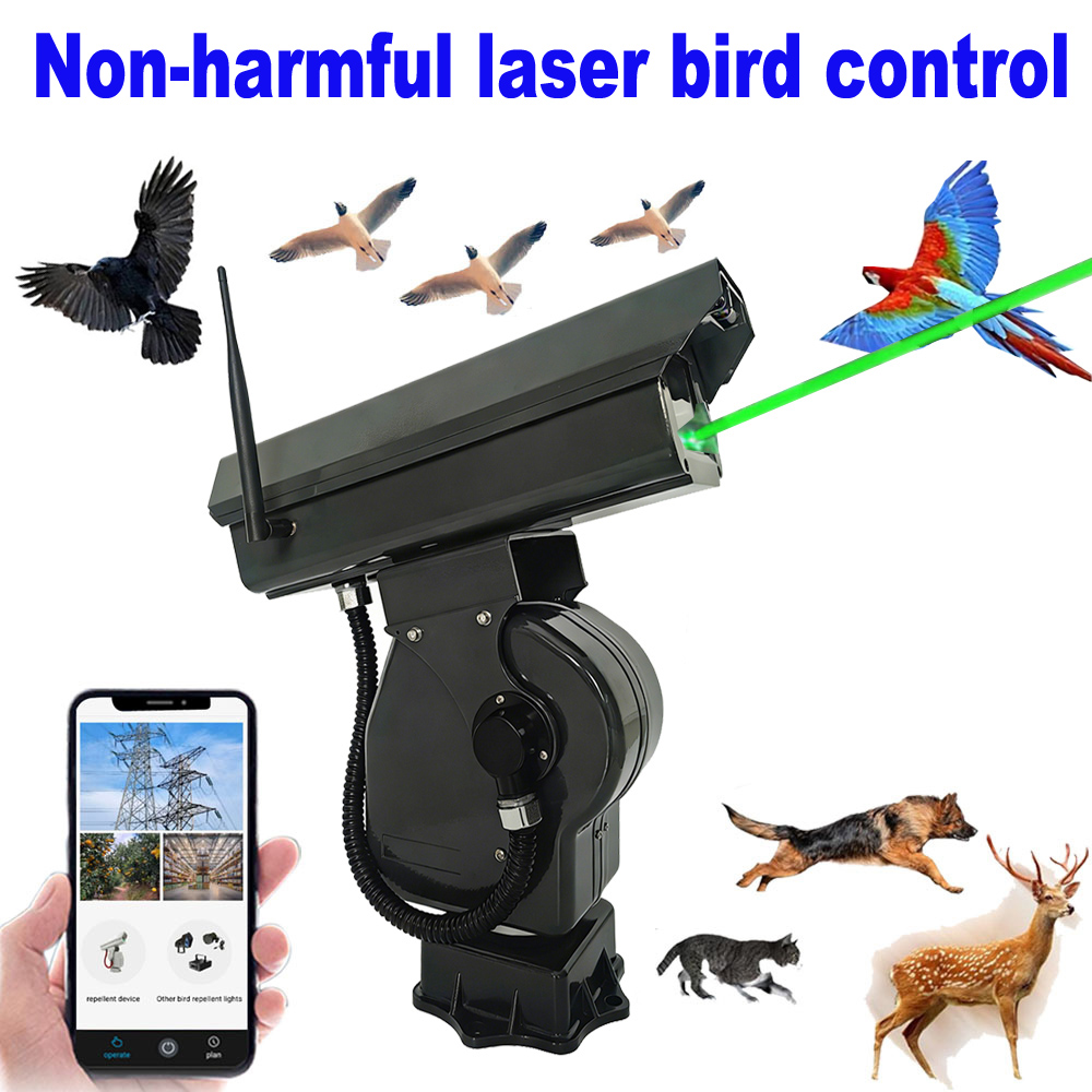 Powerful 2W Green  Bird Repell - Precision Farming Smart Agriculture review and price