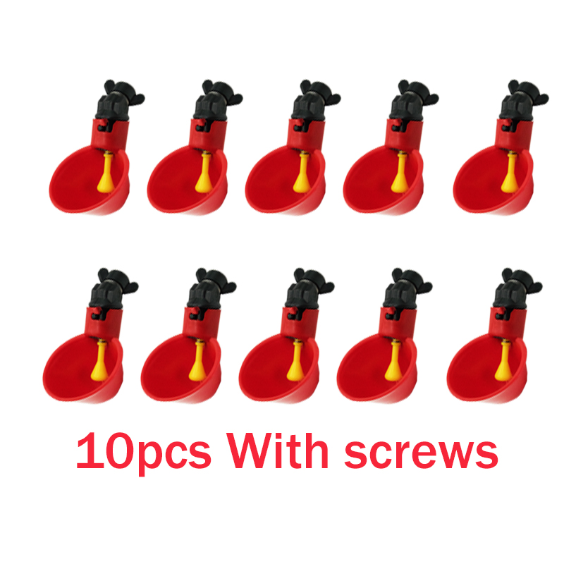 10Pcs Chicken Quail Hanging Wa - Chicken Nipple Drinker review and price