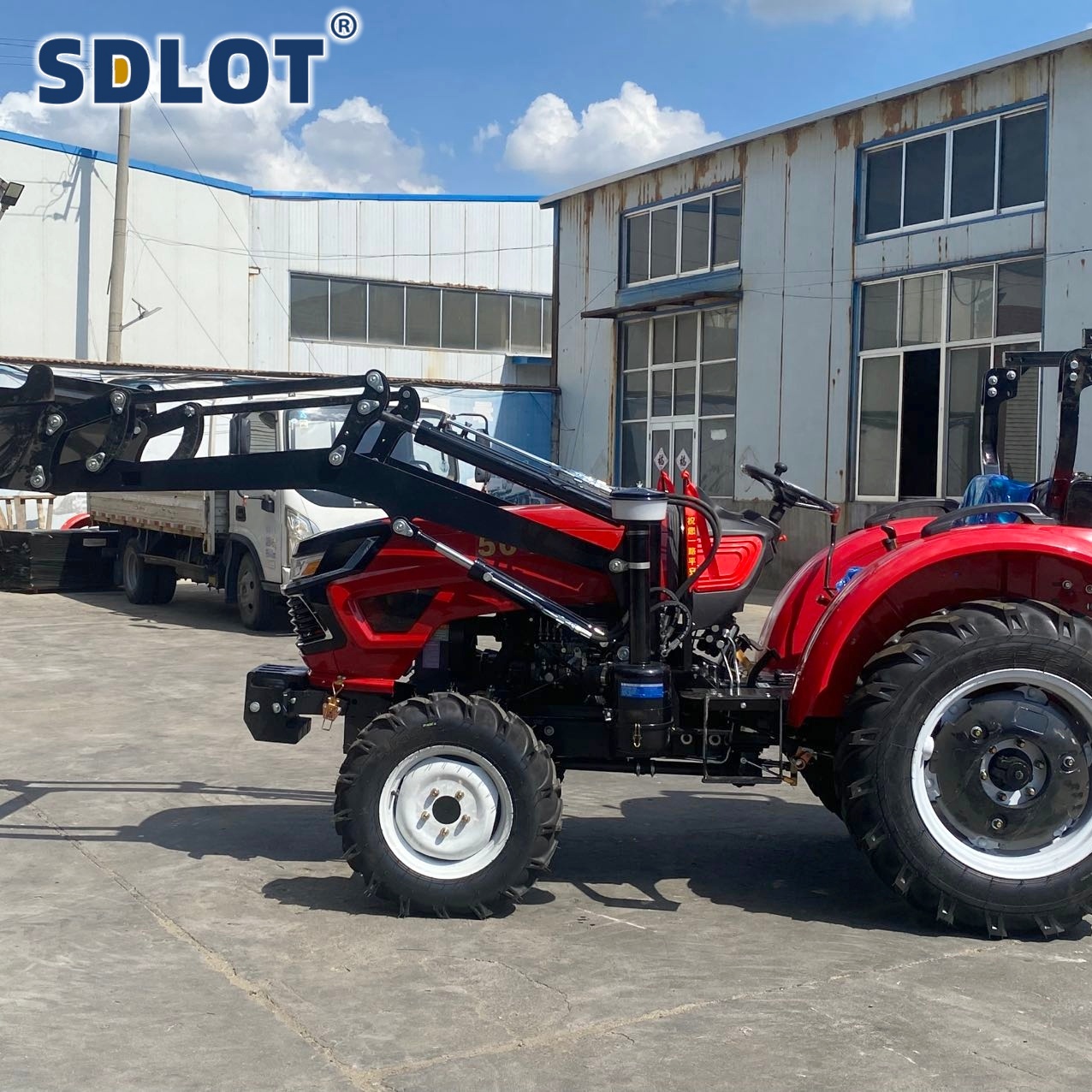 Customized 50HP Diesel Tractor - Agriculture Farming Services review and price